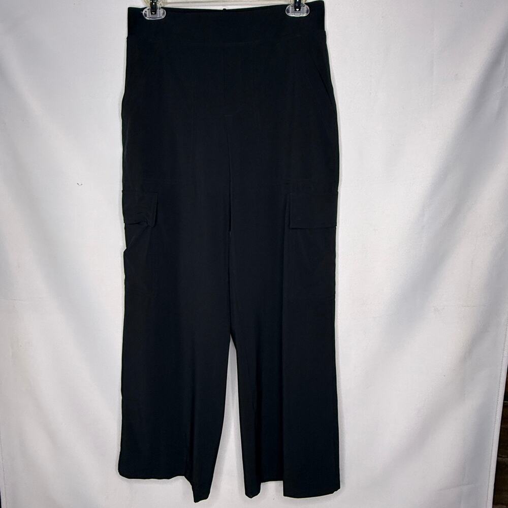 Athleta Brooklyn Heights High Rise Cargo Pant Black Size 6 Petite 818495